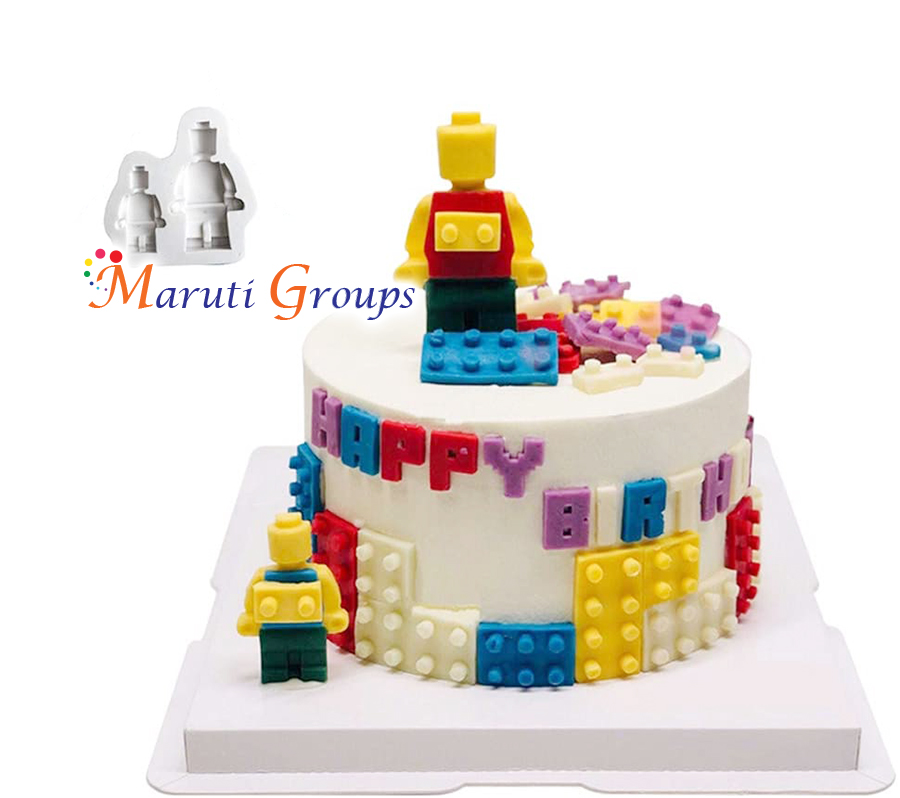 Lego Men Silicone Mould